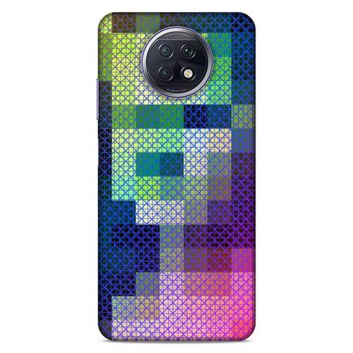 Lopard Xiaomi Redmi Note 9T Uyumlu Kılıf PiXel (16) Kalın Kılıf Kare