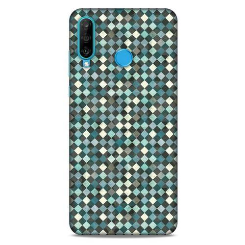 Geometrix 72 Huawei P30 Lite Kılıf Silikon Kapak