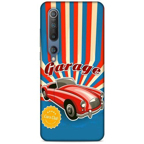 Retro (11) Desen Tam Koruma Renkli Xiaomi Mi 10 Kılıf