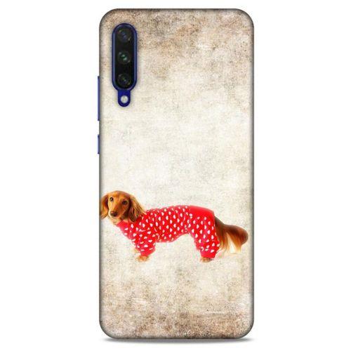 Xiaomi Mi A3 Kılıf Köpek Kıyafetleri (30) Silicone Case Dacshund Pijama