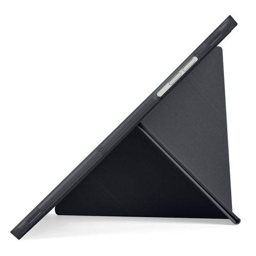 Galaxy Tab A11 Plus Kılıf Zore Tri Folding Kalem Bölmeli Standlı Kılıf