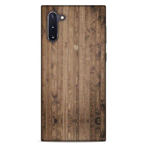 Lopard Samsung Galaxy Note 10 Uyumlu Kılıf Wood'X (6) Silikon Kılıf Desenli