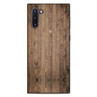Lopard Samsung Galaxy Note 10 Uyumlu Kılıf Wood'X (6) Silikon Kılıf Desenli