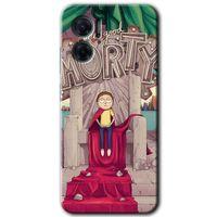 Potkal Hediye Fabrikası Xiaomi Redmi 10 5G HD Baskılı Kılıf + 9D Tam Ekran Koruyucu - Morty