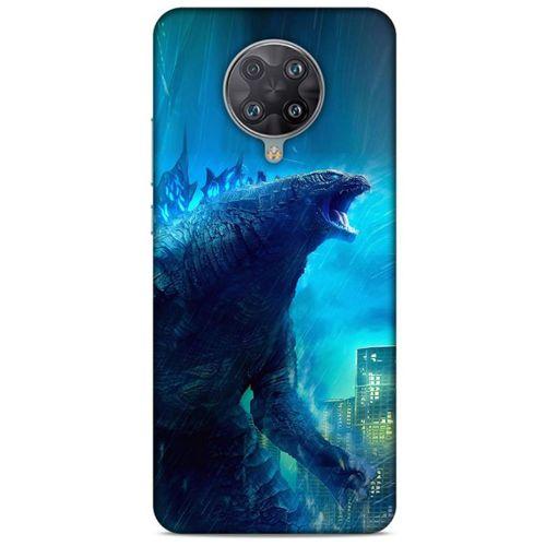 İnfinix Note 7 Kılıf Dragons (33) Hybrid Kılıf Godzilla