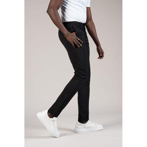 Slimfit Dokulu Dar Paça Beli Lastikli Ve İplikli Yazlık Jogger Pantolon