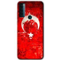 TCL 20 SE Kılıf HD Desen Baskılı Arka Kapak - Albayrak 2