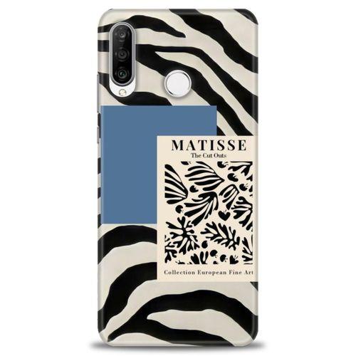 Huawei P30 Lite Kılıf HD Baskılı Kılıf - Matisse + Tam Ekran Koruyucu