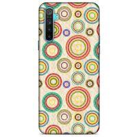 Oppo Realme 6i Kılıf Pastel Renkler (41) Tank Kılıf Bej Yeşil