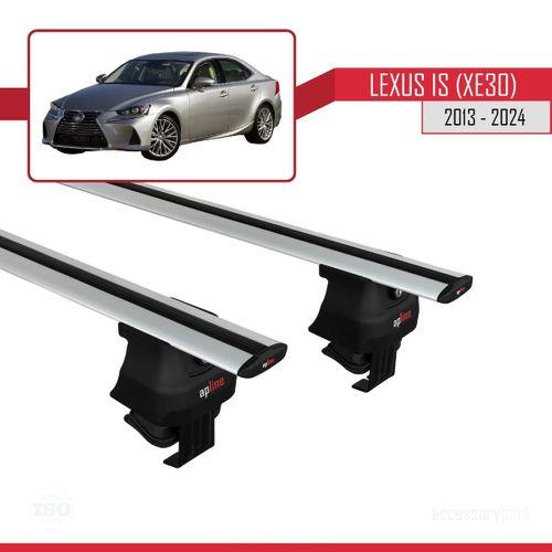 Lexus IS (XE30) 2013 ve Sonrası ile uyumlu ACE-4 Ara Atkı Tavan Barı GRİ