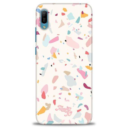Huawei Y6 2019 Kılıf HD Baskılı Kılıf - Colors of Colors + Tam Ekran Koruyucu