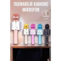 Taşınabilir Bluetooth Karaoke Mikrofon: Hafıza Kart Girişli, Etkileyici Performans