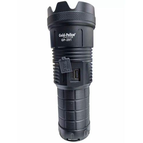 Gold Polıce Gp-291 Güçlü El Feneri 20,000 Lümen