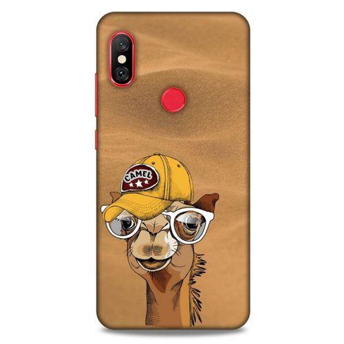 Animax Şapkalı Deve Xiaomi Mi A2 Lite Kılıf Desenli Silikon