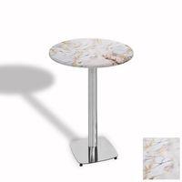 Dockers Bistro Masa Tokyo Kromnikel - (Werzalit, Wermodin ve Allzalit Tabla 60 cm çap) - Gold