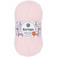 1 Adet Baby One Tüylenmeyen El Örgü İpi Yünü Bebe Pembe K255