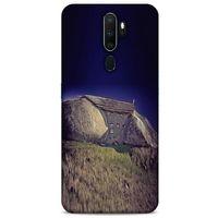 Oppo A9 2020 Kılıf Dünya Mimarisi (30) Silicone Case Stone House Portekiz