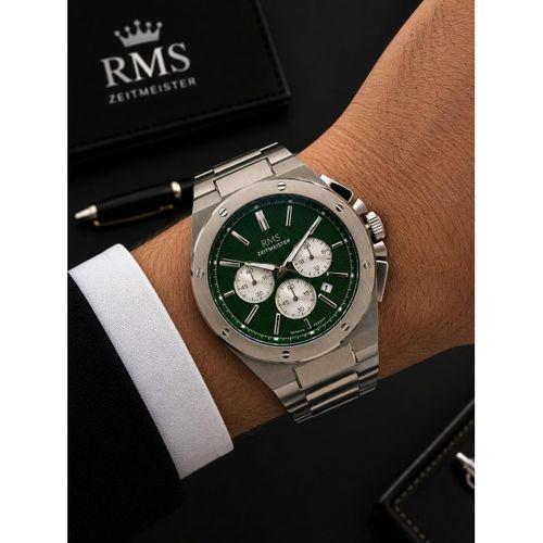 RMS Romanson Premium Erkek Kol Saati Çelik Kordon 5 ATM Su Geçirmez Kronometreli Kadran AG2134.19