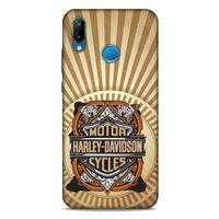 Huawei P20 Lite Uyumlu Kılıf Motorsiklet (5) Koruma Kabı Harley Davidson