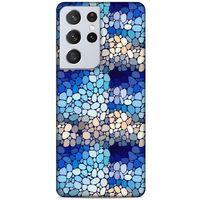 Lopard Samsung Galaxy S21 Ultra Uyumlu Kılıf Taşlı (17) Tasarım Kılıf