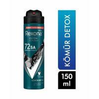 Rexona Natural Fresh Kömür Detox Erkek Sprey Deodorant 150 ML