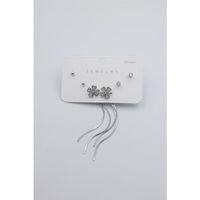 Çoklu Set Küpe - Gümüş