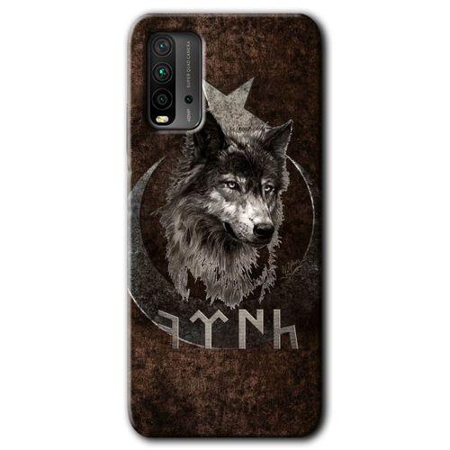 Potkal Hediye Fabrikası Poco M3 Kılıf HD Desen Baskılı Arka Kapak - Bozkurt Göktürk