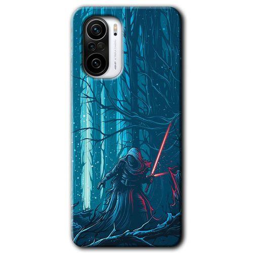 Xiaomi Redmi Mi11i Kılıf HD Desen Baskılı Arka Kapak + Temperli Cam - Jedi