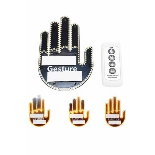 Uzaktan Kumandalı Araba Parmak Hareketi Işığı Parmak Işığı Led Araba Arka Pencere