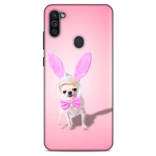 Samsung Galaxy M11 Kılıf Köpek Kıyafetleri (21) Koruyucu Kapak Adorable Tshirt