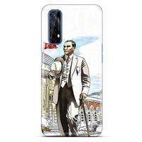 Oppo Realme 7 Kılıf Atatürk (50) Shockproof Kılıf Şehir