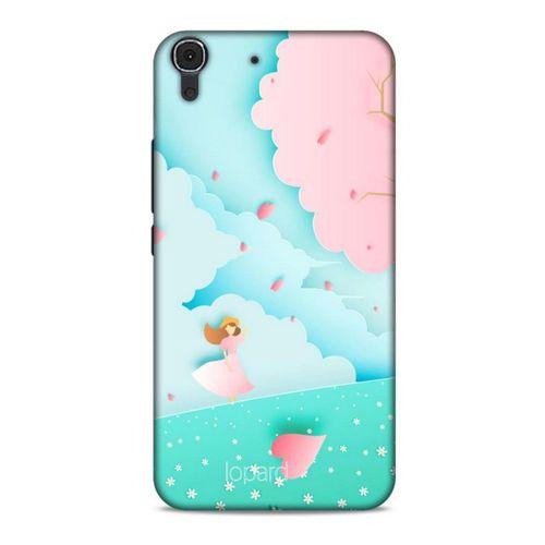 Huawei Honor 8a Kılıf Pastel Renkler (45) Liquid Air Kılıf Mavi Toz Pembe
