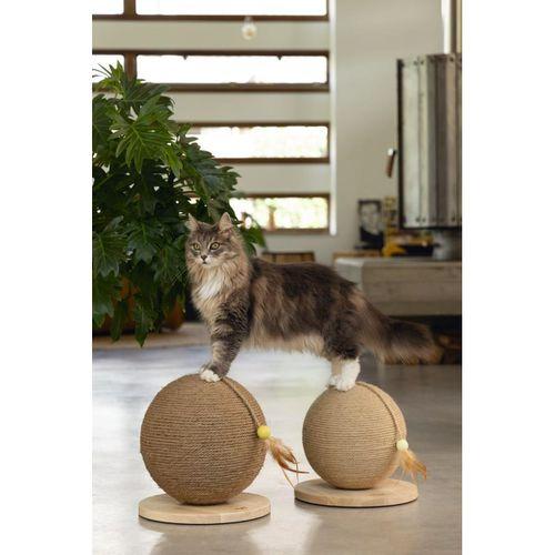 Beeztees DBL Kedi Tırmalama ve Oyuncağı, 30x31x31,5cm