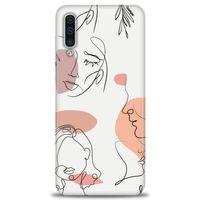 Samsung Galaxy A30S Kılıf HD Baskılı Kılıf - Silüetler + Tam Ekran Koruyucu