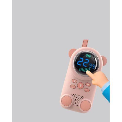 Bebek Telsizi Lcd Ekran Vox İki Yönlü İletişim Usb Şarj Hafif