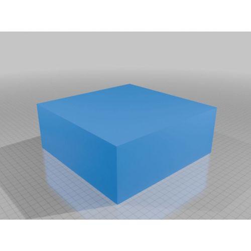 200x200 Lithophane Işık Kutusu 3D Baskı (Bu ürün Sadece Plastik parçadır - Almadan Önce Soru Sorabilirsiniz)