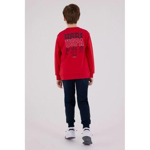 U.s. Polo Assn Eşofman Takımı Us2208-4 Kırmızı