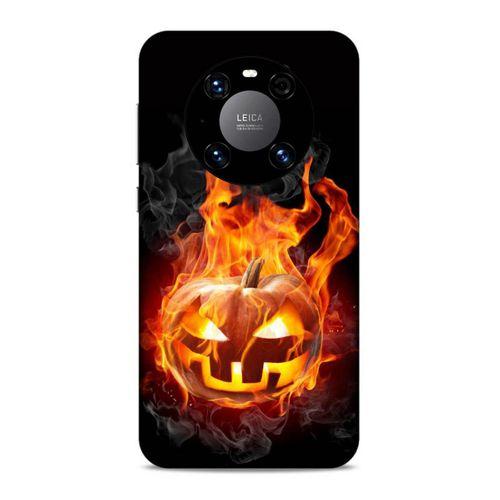 Lopard Huawei Mate 40 Pro Uyumlu Kılıf FireX (21) Koruyucu Kapak Halloween