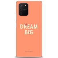 Samsung Galaxy A91 / S10 Lite Kılıf HD Baskılı Kılıf - Dream Big + Tam Ekran Koruyucu