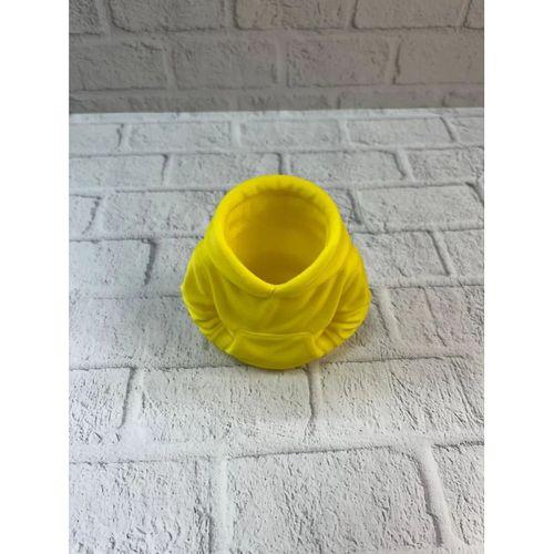 Sarı Hoodie Kalemlik 10x10 Cm Masa Üstü Düzenleyici