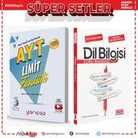 YarıÇap Yayınları AYT Limit Fasikülleri ve AKM Dil Bilgisi Soru Bankası Seti 2 Kitap