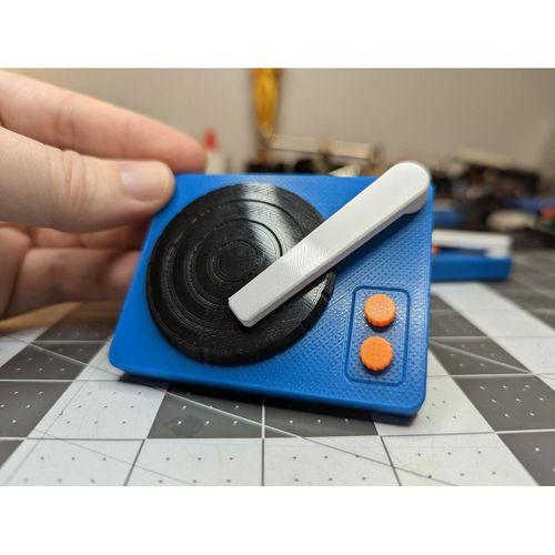 DJ Turntable _ Kayıt Çalar Mekanik Oyuncak - 5141929