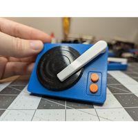DJ Turntable _ Kayıt Çalar Mekanik Oyuncak - 5141929