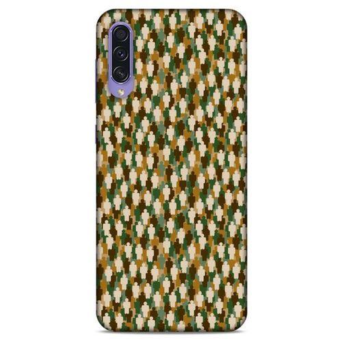 Kamuflaj 48 Samsung Galaxy A50s Kılıf Silikon Kapak