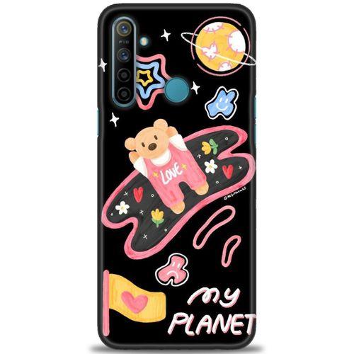 Realme 5i Kılıf HD Baskılı Kılıf - My Planet + Tam Ekran Koruyucu