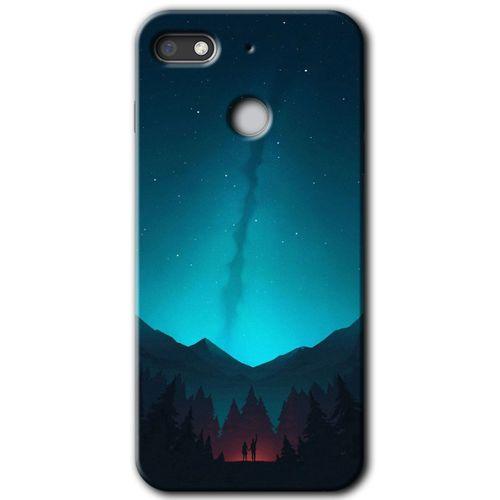 General Mobile GM 8 Go Kılıf HD Desen Baskılı Arka Kapak - Night Fores Mount