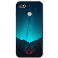 General Mobile GM 8 Go Kılıf HD Desen Baskılı Arka Kapak - Night Fores Mount