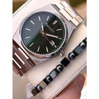 Ferrucci İç Fonksiyonları Aktif 30mt Suya Dayanıklı Çelik Kordon + Bİleklik Hediyeli Erkek Kol Saati VS.BLKT.0754