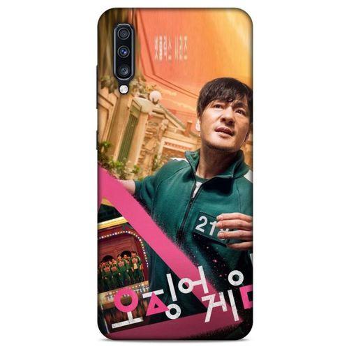 Samsung Galaxy A70s Uyumlu Kılıf Squid Game (13) Silikon Kap Kyung-Mi