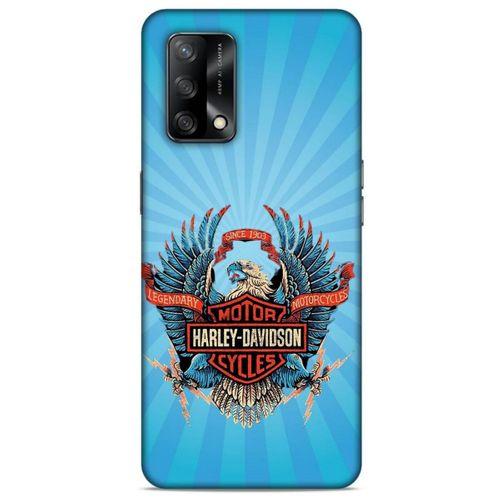 Oppo A74 4G Uyumlu Kılıf Motorsiklet (1) Kılıfı Harley Davidson